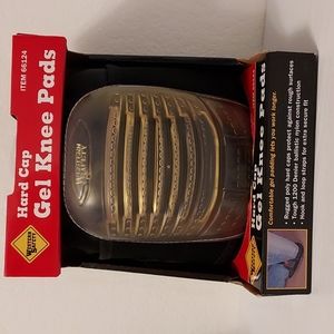 Gel Knee Pads - Hard Cap